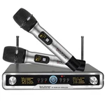 Boytone BT-48UM 100 Channels Wireless Microphone Dual Metal Professional Uhf .... Fixed Price $138.90.