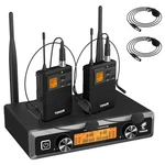 Wireless Microphone System Uhf 200FT Range X 15 Channels Tonor TW822 Lapel. Fixed Price $179.99.