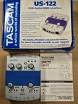 Tascam US-122 Usb 2.0 Audio/midi Interface Mint Box W/ Manual Powers On. Fixed Price $22.00.