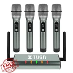 Xtuga 4 Channel Uhf Wireless System Metal Handheld. Fixed Price $231.99.