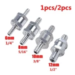 1/4" 6MM,5/16" 8MM,3/8" 10MM,1/2" 12MM Fuel Line One Way Non Return Check Valve. Fixed Price $8.88.
