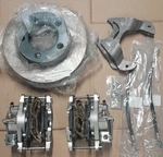 Ford 9" Rear Disc Brake Conversion Kit - 3" Axle Tubes W/ Parking Br. Calipers. Fixed Price $600.00.