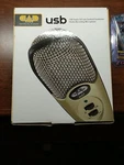 Cad U37 Usb Studio Condenser Vocal Recording Microphone With Stand Champagne. Fixed Price $25.99.