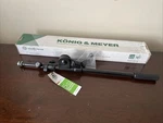 K Nig & Meyer 211/1 Microphone Boom Arm Telescoping Germany Open Box. Fixed Price $44.99.