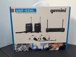 Gemini Pro Audio Live Studio Pa Dj Instructor Headset Wireless Microphones Gift. Fixed Price $59.99.