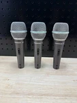 Lot Of 3 Samson Q4 Supercardioid Dynamic Microphone. Fixed Price $64.95.