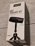 New! Shure Podcast Kit Usb And Xlr Output Black MV7-K-BNDL. Fixed Price $159.99.