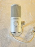 Maono DM30RGB Gaming Microphone White Color Changing Lights Model Rohs Compliant. Fixed Price $33.00.