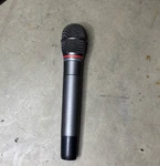 Audio-technica ATW-T341BD Wireless Microphone 655-680MHZ. Fixed Price $200.00.