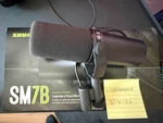 Shure SM7B Cardioid Dynamic Vocal Broadcast Microphone *authentic*. Fixed Price $320.00.