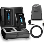 Movo WMX-2 Wireless Camera Microphone With Charging Case -, Content Creation. Fixed Price $64.18.