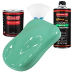 Light Aqua Acrylic Lacquer Quart Auto Paint Kit, Medium Thinner. Fixed Price $194.99.