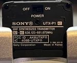 Sony UTX-P1 Uhf Plug-in Transmitter 62-65 758.125 781.875 Mhz. Fixed Price $59.00.