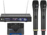 Vocopro UHF-3205 Dual Channel Rechargeable Wireless Mic System, 9 Frequency. Fixed Price $454.99.