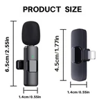 Wireless Microphone For Video Recording Lavalier Clip Iphone. Fixed Price $31.00.