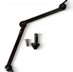 Rode Microphone Boom Arm Adjustable Metal Stand Black With Mounting Hardware. Fixed Price $60.00.