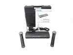 Shure T88-C Dual Wireless Receiver & 2 PG58 Handheld Mics W/ Manual Case. Fixed Price $169.97.