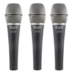 Cad Audio D32X3 Pack Of Supercardioid Dynamic Vocal Microphone. Fixed Price $82.60.